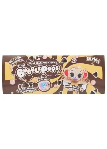 М'яка іграшка Шоколадна мавпа 20 см (2402005/6) Bubble Pops (396874158)