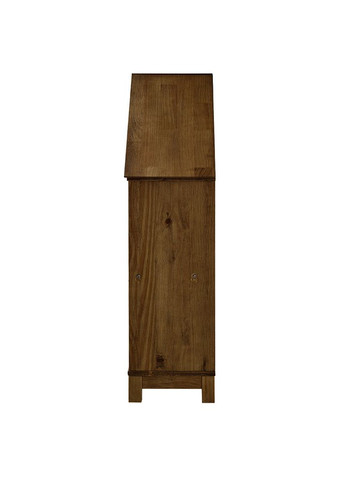 Книжковий стелаж з дерева Крісті капучино (КПС-000609) No Brand (328072949)