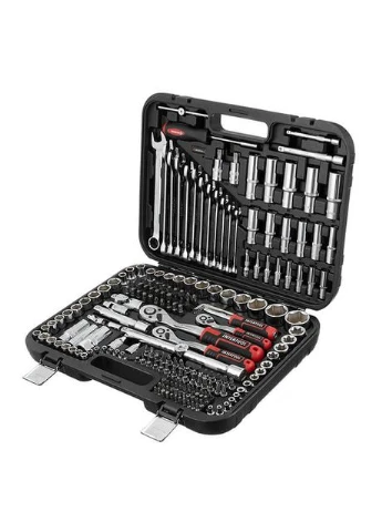 Набор инструментов STORM ET-8219 (1/2" + 3/8" + 1/4", Cr-V, 219 ед.) Intertool (395324816)