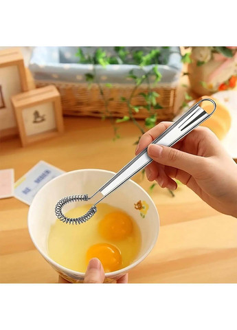 Мини-венчик пружинный из нержавеющей стали 20.5 см Kitchen Master (341724473)