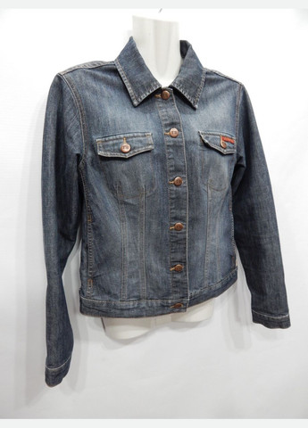 Синяя демисезонная куртка женская джинсовая 's rus р. 42-44, eur 36 010dg Teddy