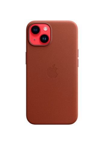 Чехол для iPhone 14 Leather Case/MagSafe/Umber (MPP73ZE/A) Apple (322912622)