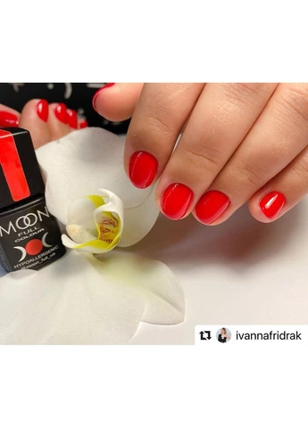 Гель-лак color Gel polish №134 (горобиновий, емаль), 8 мл Moon Full (386092573)