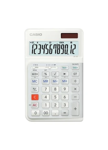 Калькулятор JE-12E-WE-WA-EP, белый (CALC-CAS-JE-12E-WE-W) Casio JE-12E-WE-WA-EP, білий (379457260)