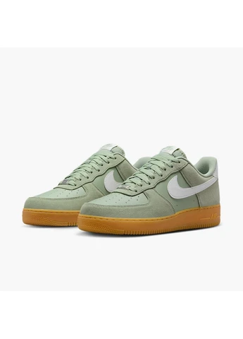 Оливкові кросівки air force 1 07 lv 8 olive fq8714-300 демісезон Nike