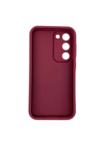 Чохол силіконовий Soft Touch для Galaxy S23 бордовий (Повний захист камери) Samsung (394049369)