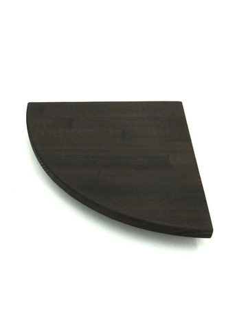 Угловая настенная полка из дерева Кабарет 25 венге (УНП-250912) No Brand (328080817)