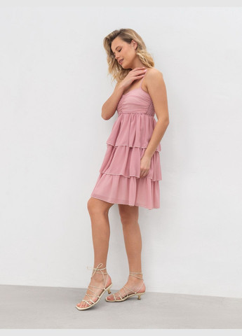 Розовое платье Romashka однотонное
