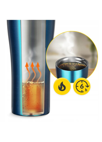 Термокружка Travel 0.38 л Blue (P-5905973406932) Mountain Goat (372925228)