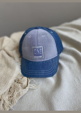 Кепка летняя для мальчика — джинсовая с джинсовым козырьком, 100% котон, бейсболка No Brand Джинсова ONE (341317739)