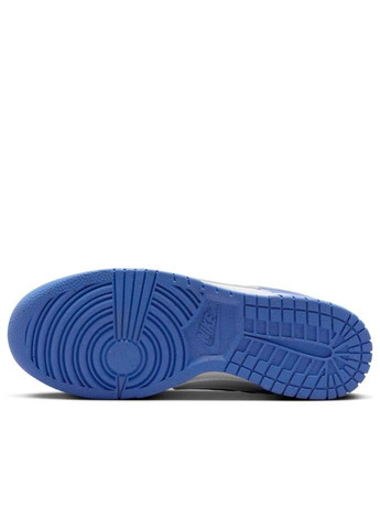 Комбіновані кросівки dunk lowshoes light blue/white демісезон Nike