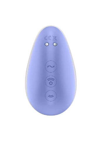 Вакуумный стимулятор с вибрацией Pixie Dust Violet Pink Satisfyer (397538074)