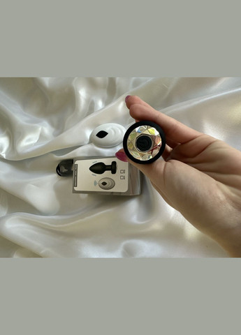 Анальний корок вібратор із пультом керування USB No Brand (340914682)