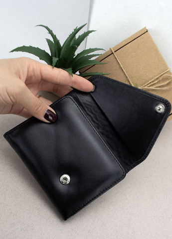 Подарунковий жіночий набір №89: гаманець Sabrina + обкладинка на паспорт + ключниця (чорний пітон) HandyCover (282744623)