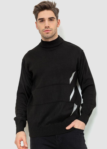 Чорний зимовий светр чоловічий, колір бежевий, Ager