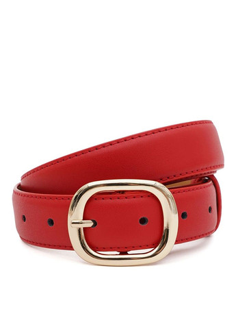 Женский кожаный ремень CV1ZK-112r-red Borsa Leather (291683120)