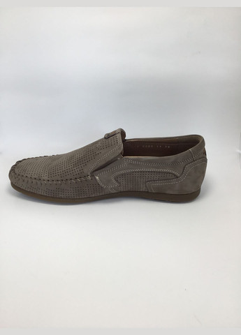 Бежевые мужские летние мокасины бежевые Stepter