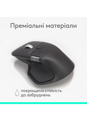 Мишка MX Master 4 for Business Wireless/Bluetooth Graphite (m510967) Logitech MX Master 4 for Business Wireless/Bluetooth Graphi (369136158)