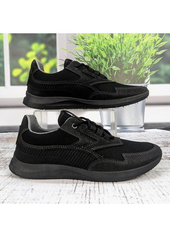 Чорні Осінні кросівки чоловічі Paolla