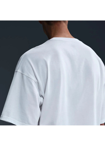 Біла футболка чоловіча basketball t-shirt white Nike