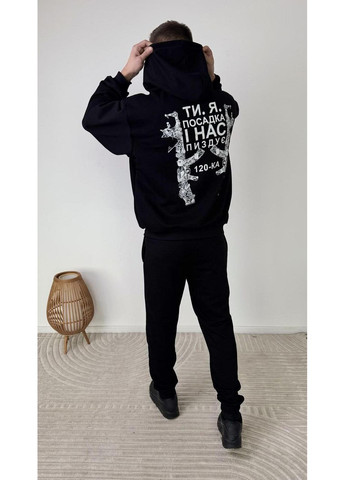 Худі мілітарі посадка без флісу, унісекс, колір чорний, розміри XXL No Brand (370217990)