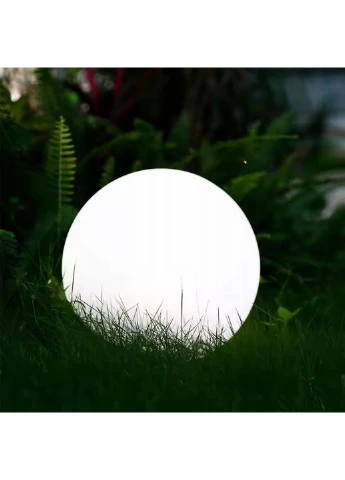 Садовый LED‑шар 25см на солнечной батарее — Lumiled Atris, холодный свет 6500K, IP44 Jooki (388655558)