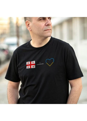 Футболка оверсайз з принтом "Грузія" (187317954922) ТiШОТКА - (371809790)