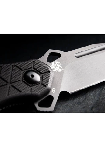 Нож Plus "Yokai" с лезвием Tanto, G10 рукоятка, замок Liner Lock, 95 мм клинок Boker (395603148)