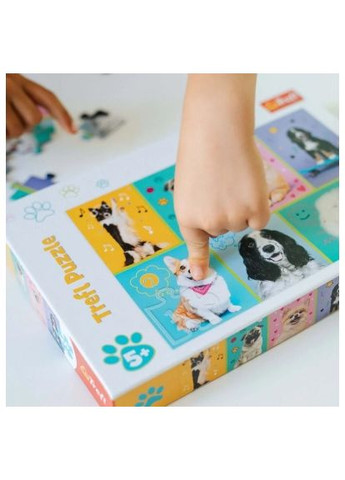 Пазл (5900511164213) Trefl У світі собак 100 елементів (366159967)