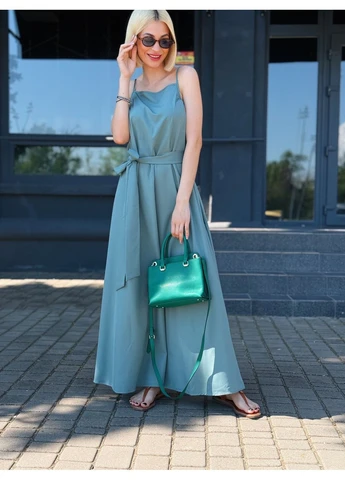 Летний женский сарафан Fashion Girl однотонный
