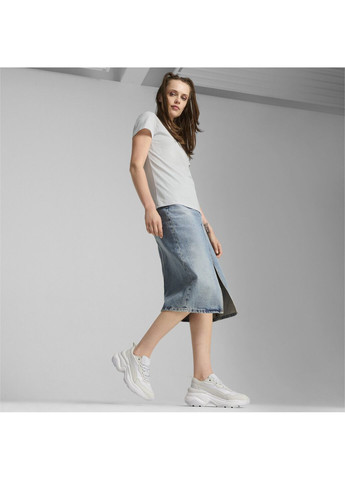 Кросівки Cilia Wedge Sneakers Women Puma сірі всесезони (299307299)