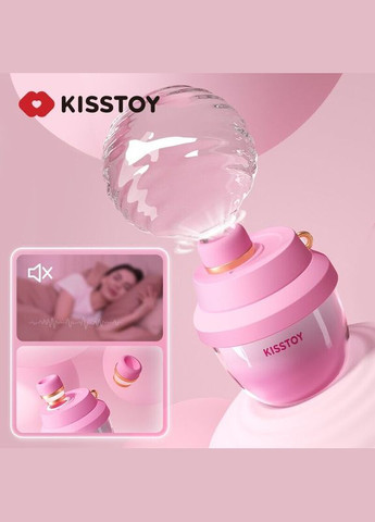 Вакуумный стимулятор-брелок KISSTOY Kiss Pods, 5 уровней интенсивности + Turbo-режим, 2 насадки - CherryLove KisToy (332209360)