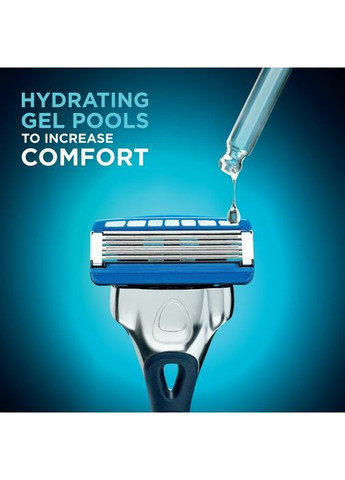 Сменные кассеты (картриджи лезвия) для бритья Sword Hydro 5 Hydrating Gel Pro Vitamin B5 - 12 кассет Wilkinson (372658936)