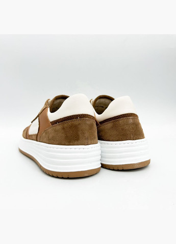 Коричневі кеди (р) шкіра/замша 0-1-1-02-3121176 Corso Vito