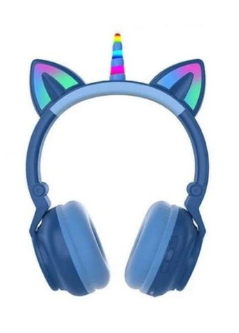 Дитячі навушники бездротові Єдиноріг Cat STN-27 LED Bluetooth з котячими вушками No Brand (372503966)