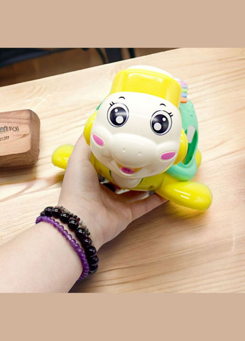 Каталка "Черепаха", ксилофон, сортер (мʼятна) MIC (292252415)