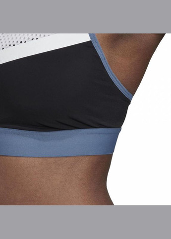 Женский спортивный топ don't rest 70в черный -синий, белый adidas (325879931)