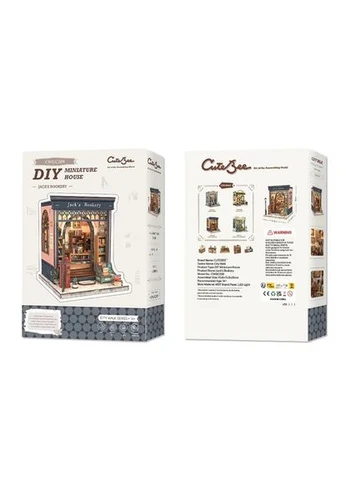 Румбокс Книжный магазин Джека Jack's Bookery DIY Dollhouse Kit CWGC-209 No Brand (362452887)