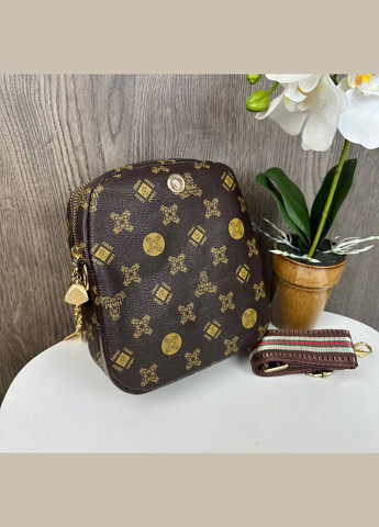 Жіноча міні маленька сумочка Коричневий (1469ДКк) No Brand сумка (341085577)