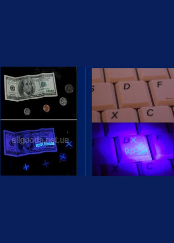 Шпигунська Ручка з невидимим чорнилом + ультрафіолет с запасним стрижнем A.G. (347640432)