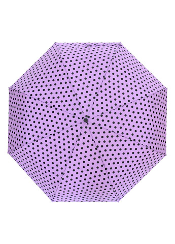 Сиреневый зонт складной 3242-05 полный автомат сиреневый с чёрным Parachase средний система антиветер (352261642)