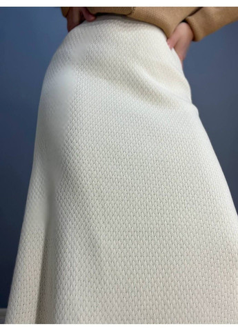 Молочная юбка женская 2024402 трапеция косичка длинная one size My Fashion