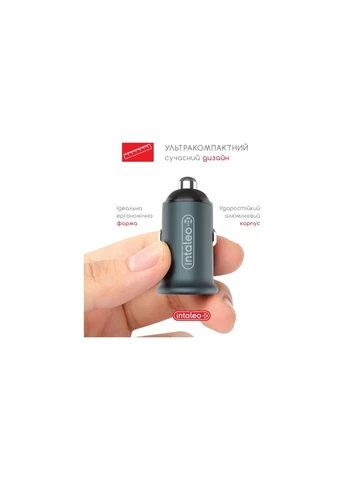 Зарядний пристрій Intaleo CCG482 (2USB4,8A) (268143974)
