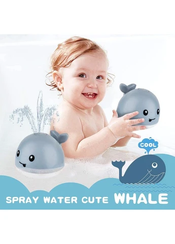 Игрушки для ванной для детей "Кит фонтан" Mini Whale Fountain плавающие игрушки для купания малышей Grant (394129869)
