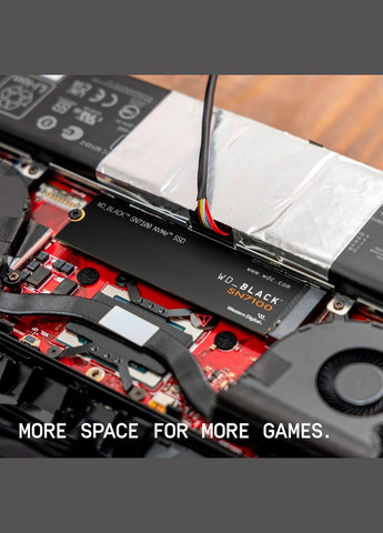 Твердотільний накопичувач SSD 1Tb Western Digital Black SN7100 M.2 2280 PCI-E 4.0x4 (WDS100T4X0E) WD (335009072)