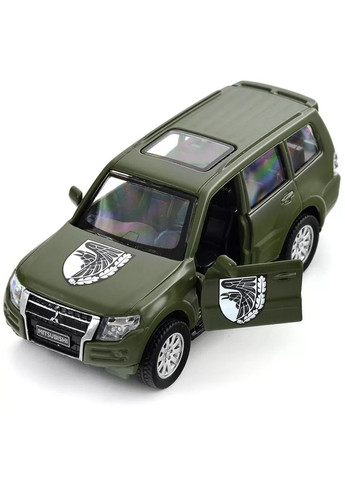 Автомодель Шеврони Героїв Mitsubishi Pajero 4WD Turbo 93 ОМБр (250283M) TechnoDrive (346998955)