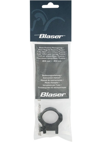 Кільця Picatinny d 30 мм. Low. Сплав Blaser (316443863)