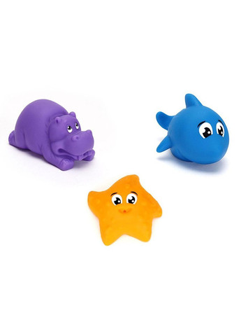 Набор игрушек для ванной "Зверюшки", 3 шт (7471) MIC (362430733)