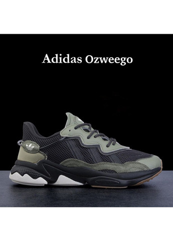 Хакі Осінні хакі з чорним демісезонні чоловічі кросівки No Brand