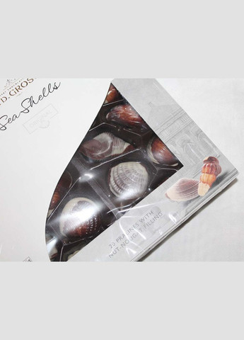 Конфеты с начинкой пралине J.D. Sea Shells, 250 г (Бельгия) Gross (348060041)